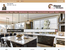 Tablet Screenshot of listings.columbiamorealestate.us